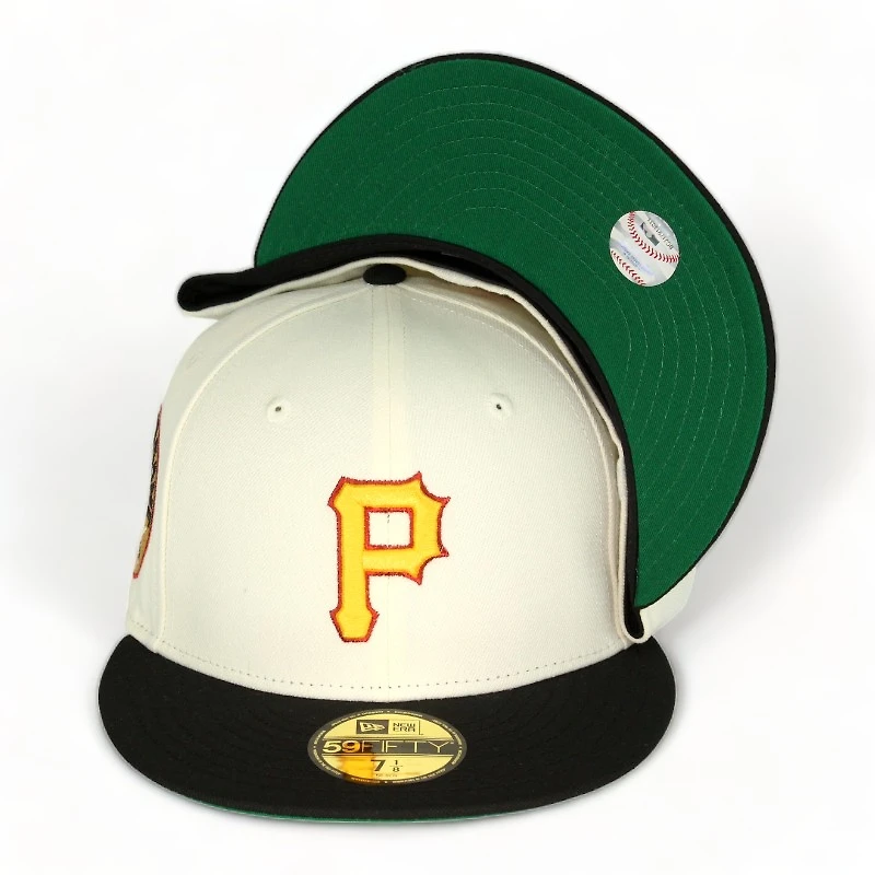 Pittsburgh Pirates Chrome Black 1974 ASG Patch Green UV 59FIFTY Fitted Hat