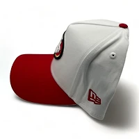 San Francisco 49ers White Pro Image Exclusive New Era 9FORTY A-Frame Snapback