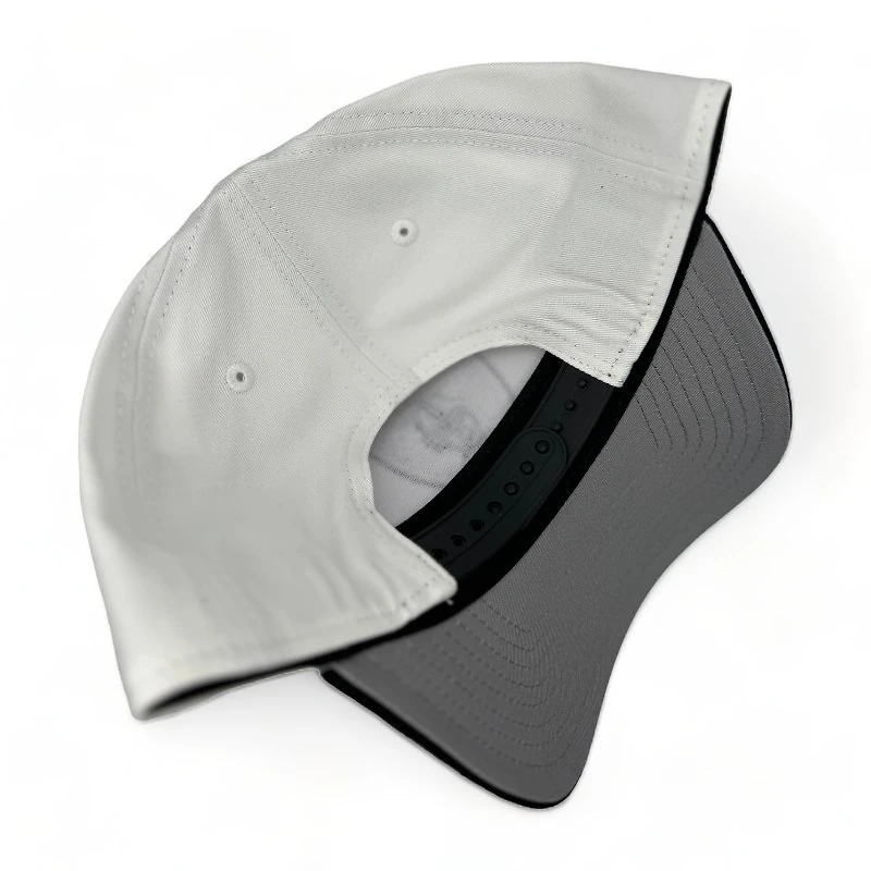 Las Vegas Raiders White Pro Image Exclusive New Era 9FORTY A-Frame Snapback