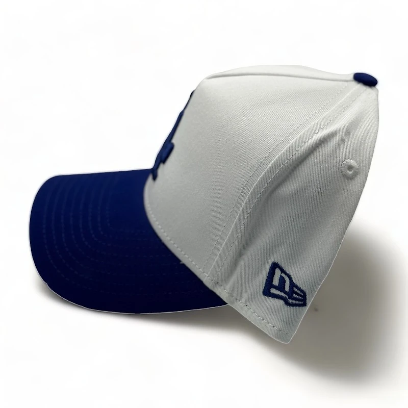 Los Angeles Dodgers White Pro Image Exclusive New Era 9FORTY A-Frame Snapback