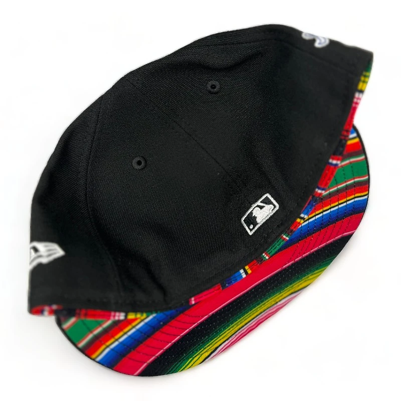 St. Louis Cardinals Black Serape Undervisor and Sweatband Pro Image Exclusive New Era 59FIFTY Fitted Hat