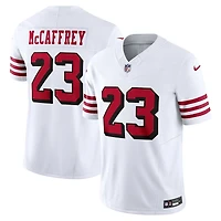 San Francisco 49ers Christian McCaffrey White Alternate Nike Vapor F.U.S.E Limited Jersey