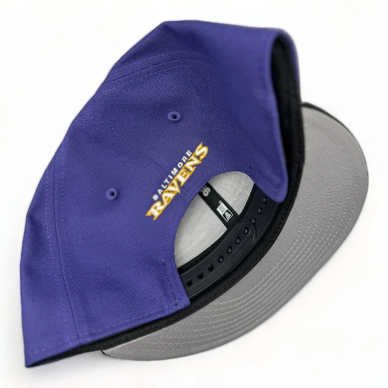 Baltimore Ravens Purple Black Two Tone Basic New Era 9FIFTY Snapback Hat