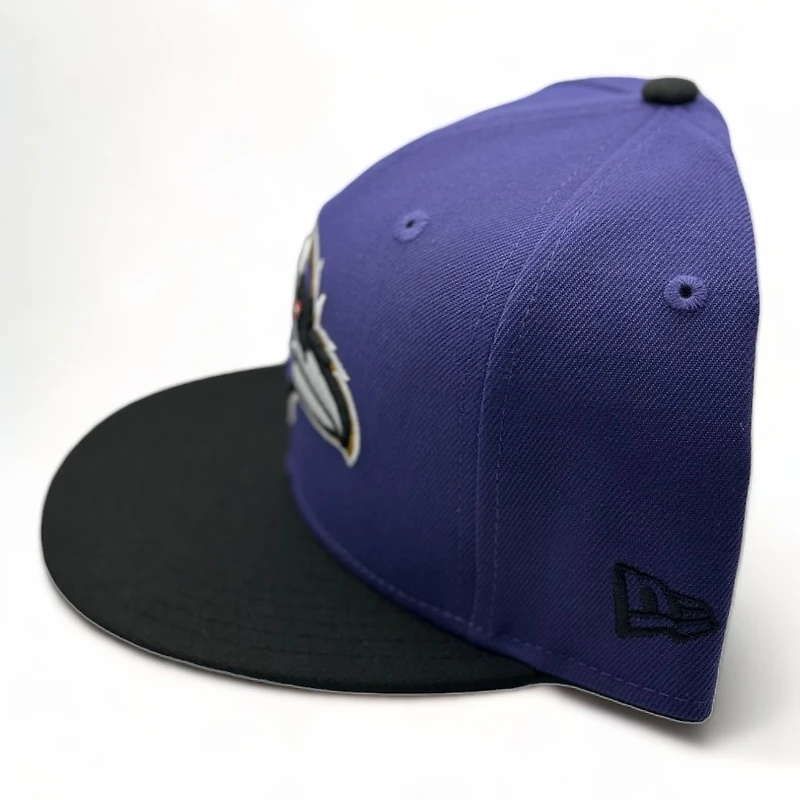 Baltimore Ravens Purple Black Two Tone Basic New Era 9FIFTY Snapback Hat
