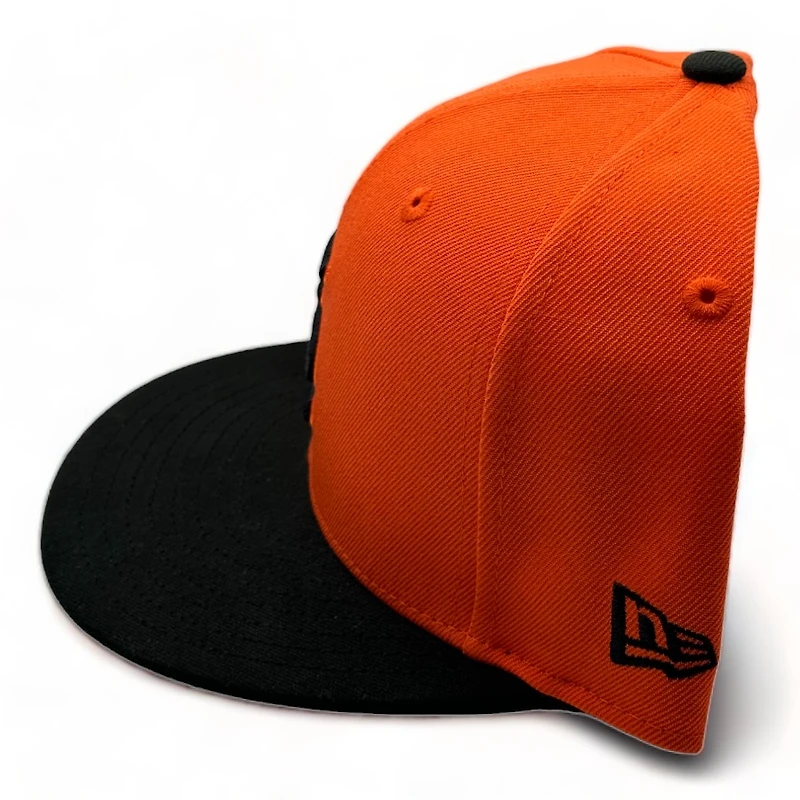 St. Louis Cardinals Orange Black Two Tone Basic New Era 9FIFTY Snapback Hat