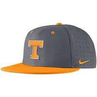 Tennessee Volunteers Gray Orange Nike Baseball True Performance Fitted Hat