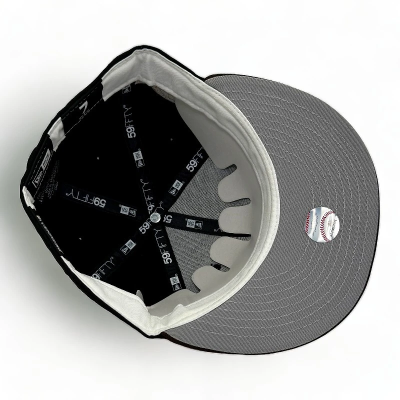 Chicago White Sox Black and Mocha "East Cook Up Pack" 2005 WS Patch Gray UV New Era 59Fifty Fitted Hat