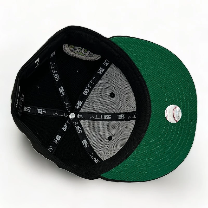 Baltimore Orioles Black "East Cook Up Pack" Camden Yards 30th Anniversary Patch Green UV New Era 59Fifty Fitted Hat