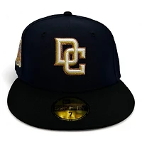 Washington Nationals Navy and Black "Danbury OG Pack" 45th Anniversary Patch Gray UV New Era 59Fifty Fitted Hat