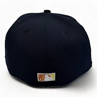 Washington Nationals Navy and Black "Danbury OG Pack" 45th Anniversary Patch Gray UV New Era 59Fifty Fitted Hat