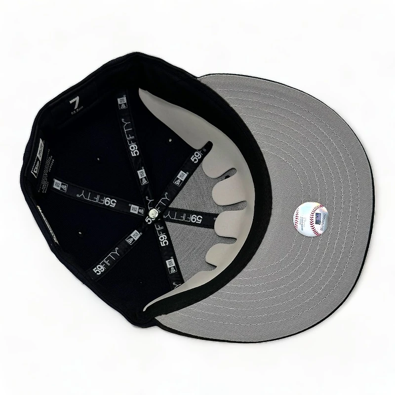 Washington Nationals Navy and Black "Danbury OG Pack" 45th Anniversary Patch Gray UV New Era 59Fifty Fitted Hat