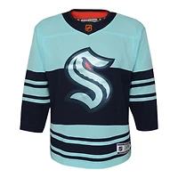 Youth Seattle Kraken Teal Navy NHL Jersey