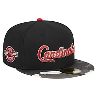 St. Louis Cardinals Metallic Camo 100th Aniv Patch Gray UV New Era 59FIFTY Fitted Hat