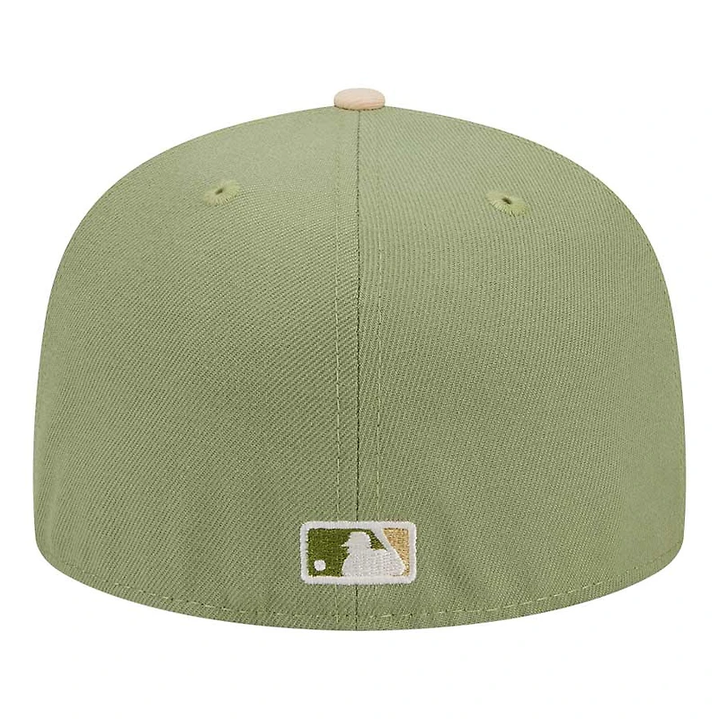 St. Louis Cardinals Green Thermal Front 2011 WS Patch Gray UV New Era 59FIFTY Fitted Hat