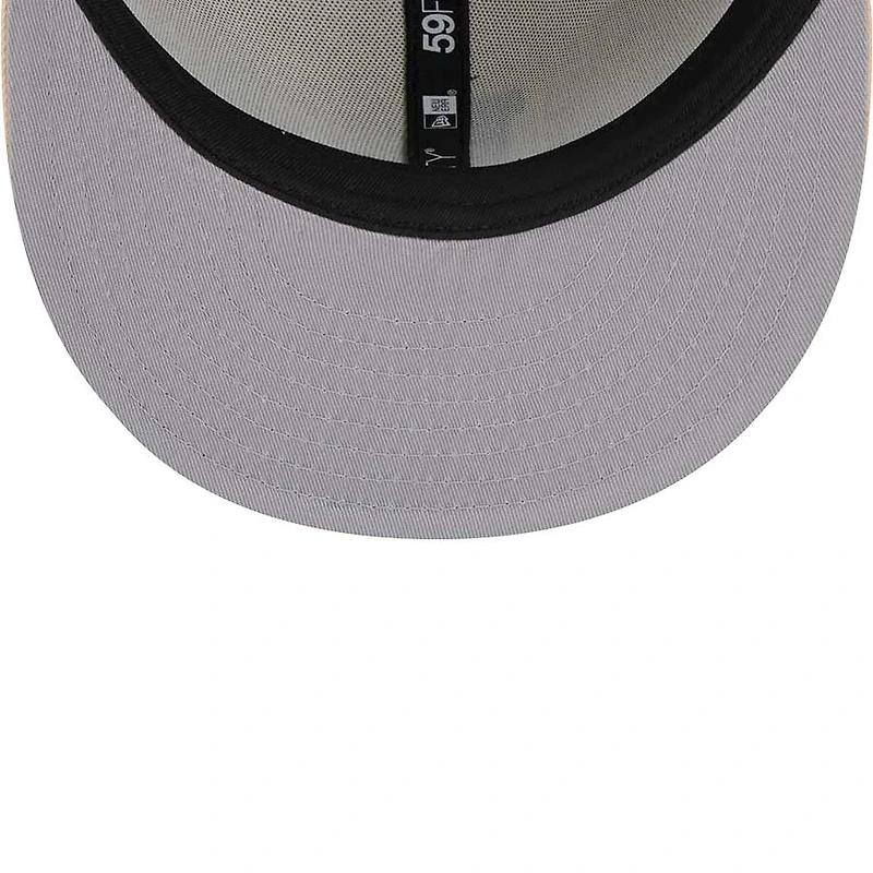 Los Angeles Dodgers Green Thermal Front 60th Aniv Patch Gray UV New Era 59FIFTY Fitted Hat