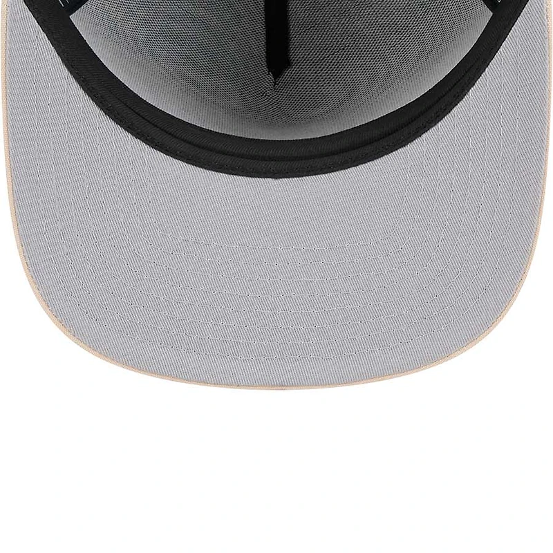 Chicago White Sox Black Comiskey Patch Gray UV New Era A-Frame 59FIFTY Fitted Hat