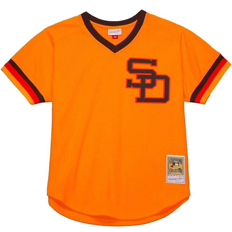 San Diego Padres Tony Gwynn Yellow Mitchell & Ness MLB 1982 Authentic Jersey