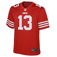 Youth San Francisco 49ers Brock Purdy Scarlet Red Nike Game Jersey