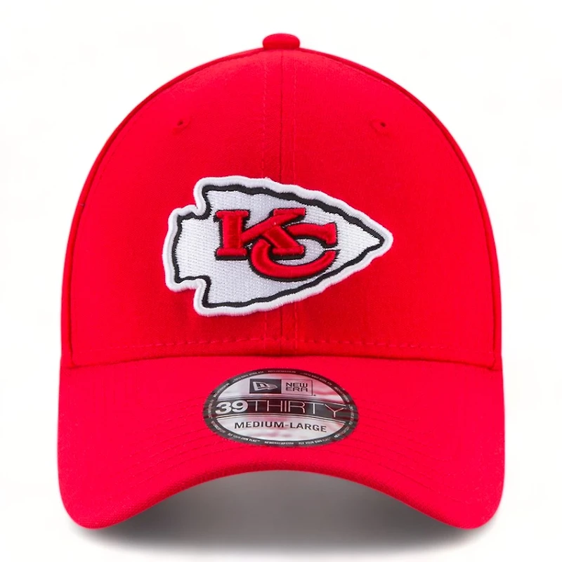 Kansas City Chiefs Red Super Bowl LVIII Side Patch New Era 39THIRTY Flex Fit Hat