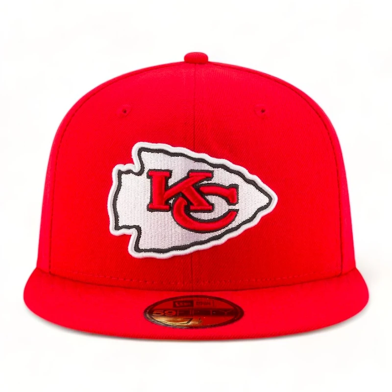 Kansas City Chiefs Red Super Bowl LVIII Side Patch NFL New Era 59FIFTY Fitted Hat
