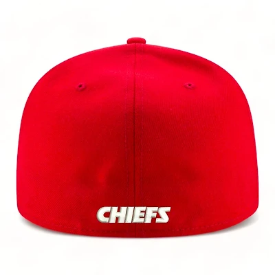 Kansas City Chiefs Red Super Bowl LVIII Side Patch NFL New Era 59FIFTY Fitted Hat