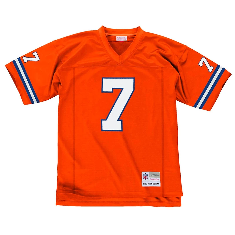 Denver Broncos John Elway 1990 Mitchell & Ness Orange Legacy Jersey