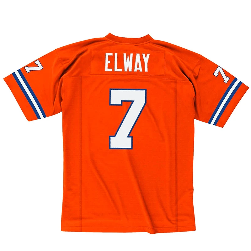 Denver Broncos John Elway 1990 Mitchell & Ness Orange Legacy Jersey