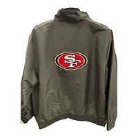San Francisco 49ers Black Full Zip Lightweight Jacket