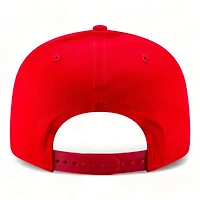 San Francisco 49ers Red Throwback NFL New Era 9FIFTY Adjustable Snapback Hat