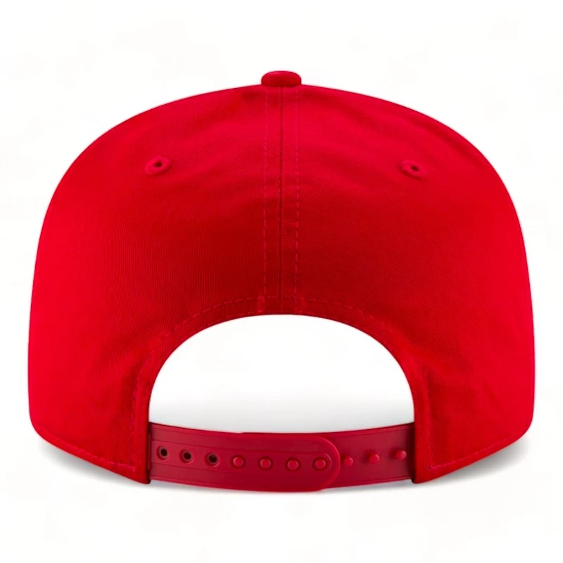 San Francisco 49ers Red Super Bowl LVIII Side Patch New Era 9FIFTY Snapback Hat