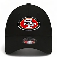 San Francisco 49ers Black Super Bowl LVIII Side Patch New Era 9FORTY Adjustable Hat