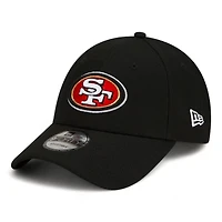 San Francisco 49ers Black Super Bowl LVIII Side Patch New Era 9FORTY Adjustable Hat