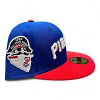 Pittsburgh Pirates Blue Red Two Tone CG Pack 1959 ASG Patch Gray UV New Era 59FIFTY Fitted Hat
