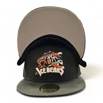 Knoxville Ice Bears Black SPHL New Era 59FIFTY Fitted Hat