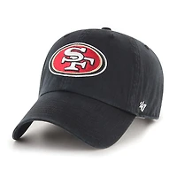 San Francisco 49ers Black '47 Brand Cleanup Basic Adjustable Hat