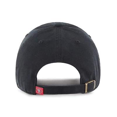 San Francisco 49ers Black '47 Brand Cleanup Basic Adjustable Hat