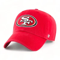 San Francisco 49ers Red '47 Brand Cleanup Basic Adjustable Hat