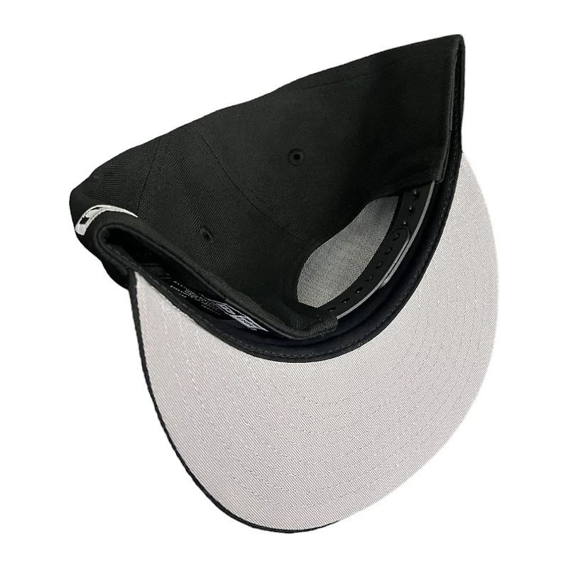 NFL Logo Black SB LVIII Patch NFL New Era 9FIFTY Snapback Hat