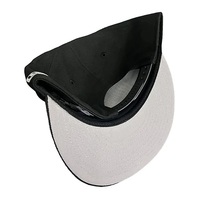 NFL Logo Black SB LVIII Patch NFL New Era 9FIFTY Snapback Hat