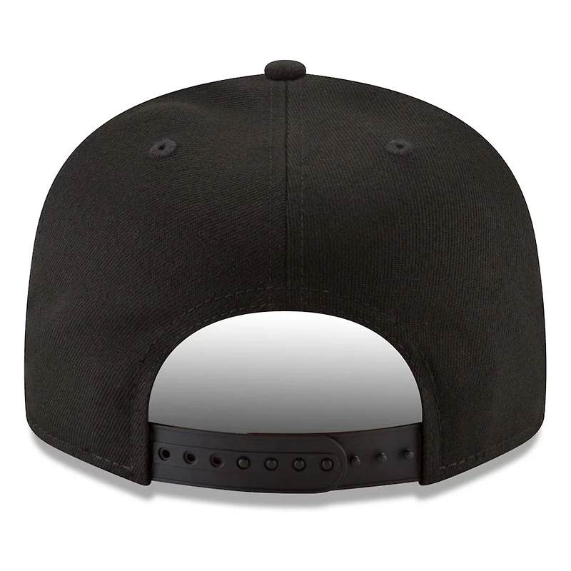 Seattle Mariners Black on Black Basic New Era 9FIFTY Snapback Hat