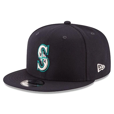Seattle Mariners Navy Team Color Basic New Era 9FIFTY Snapback Hat