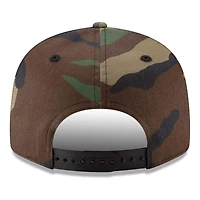 Pittsburgh Pirates Woodland Camo Basic New Era 9FIFTY Snapback Hat