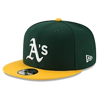 Oakland Athletics Green Team Color Basic New Era 9FIFTY Snapback Hat