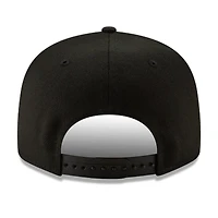 Miami Marlins Black Team Color Basic New Era 9FIFTY Snapback Hat
