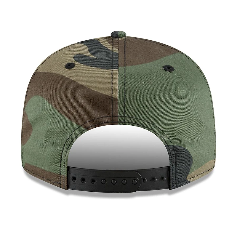 Houston Astros Woodland Camo Basic New Era 9FIFTY Snapback Hat