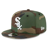 Chicago White Sox Woodland Camo Basic New Era 9FIFTY Snapback Hat