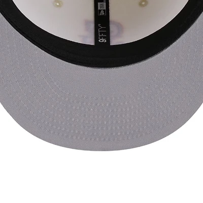 Seattle Mariners Chrome and Light Blue Spring Basic Two Tone 9FIFTY Snapback Hat