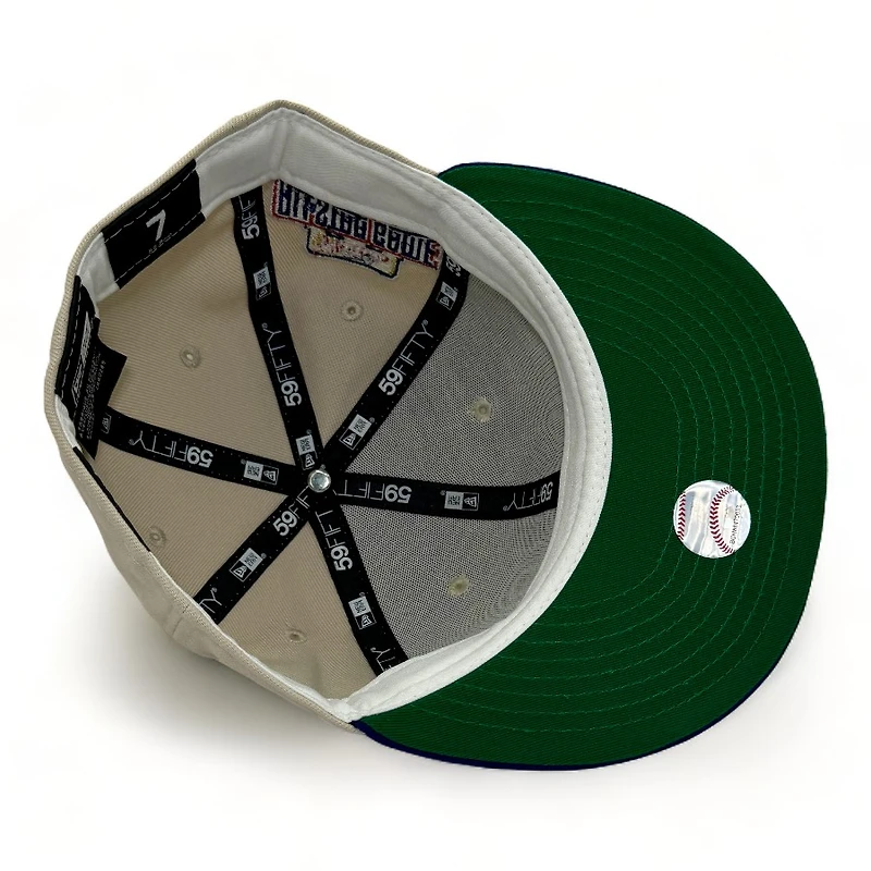 Philadelphia Phillies Stone and Blue Muddy Pack 1996 All Star Game Patch Green UV New Era 59Fifty Fitted Hat