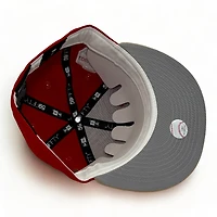 Arizona Diamondbacks Red and Khaki Muddy Pack 1998 Inaugural Season Patch Gray UV New Era 59Fifty Fitted Hat