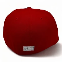 Arizona Diamondbacks Red and Khaki Muddy Pack 1998 Inaugural Season Patch Gray UV New Era 59Fifty Fitted Hat